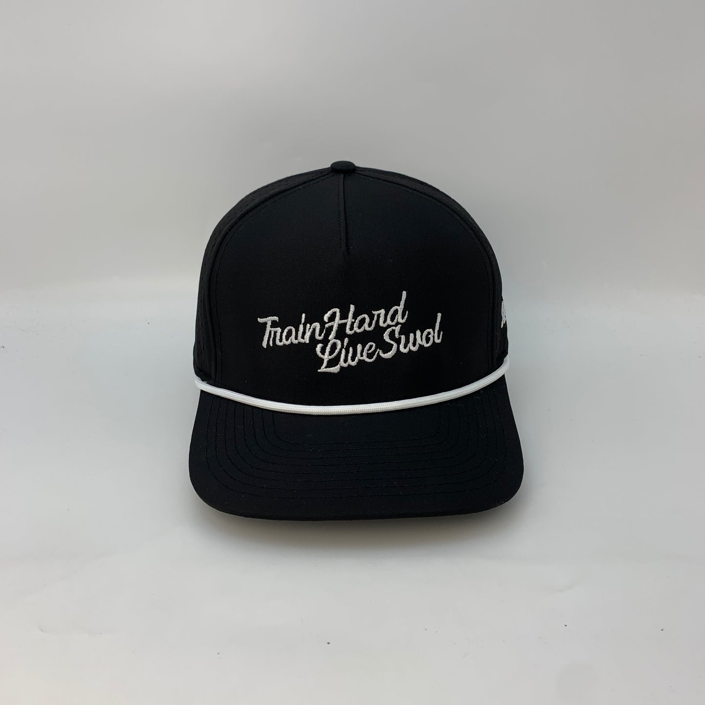 Swol Lyfe Performance Hat – Black with White