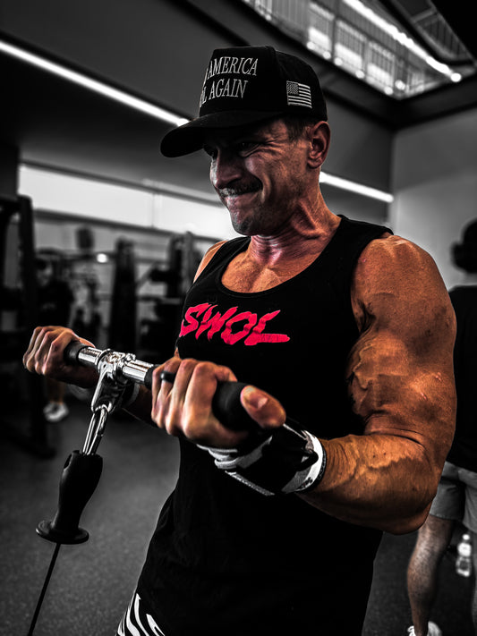 🩸 SWOL x Barbarian Limited Edition Tank – “Sin City Drip” 🩸