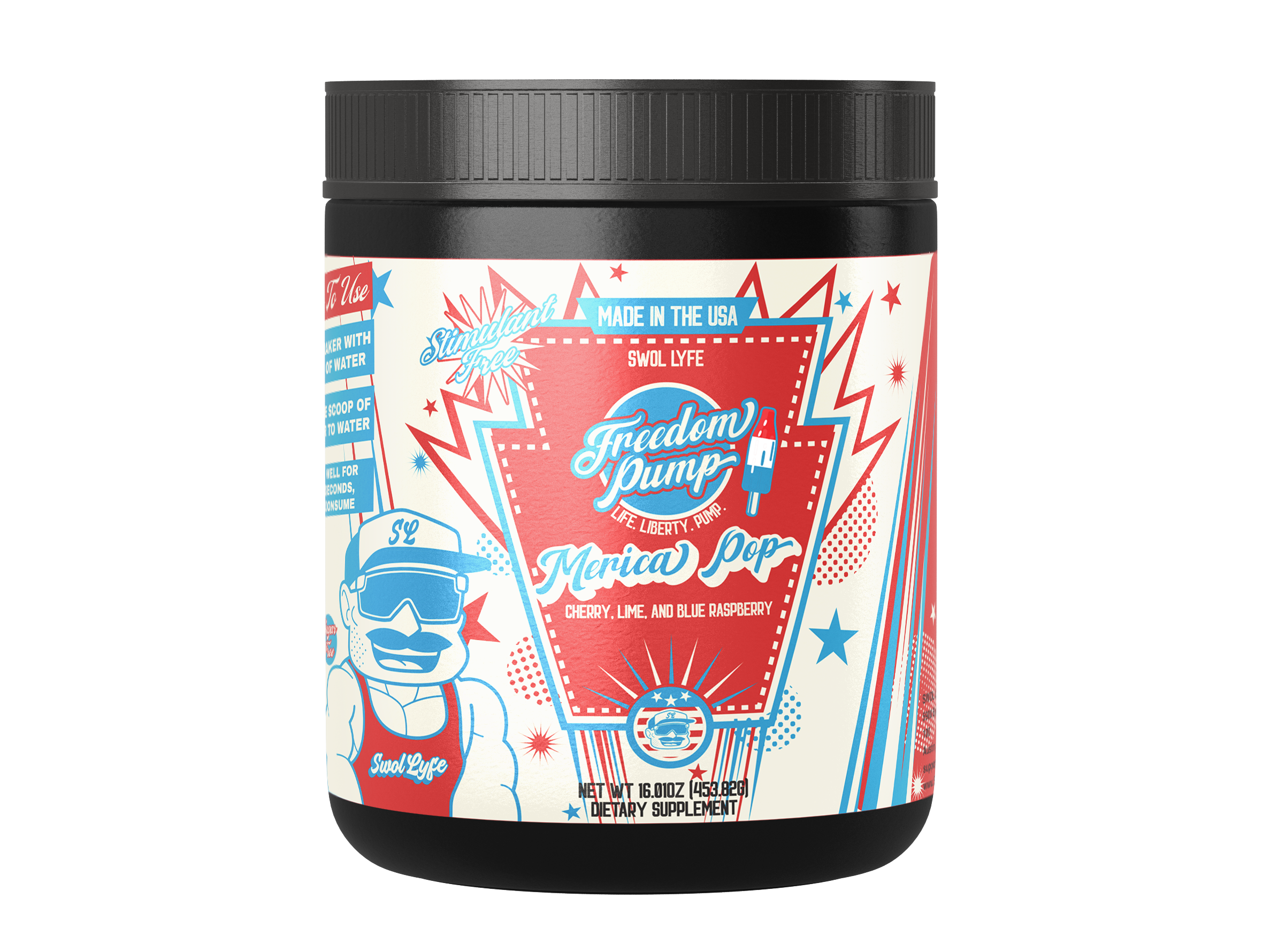 🗽 Freedom Pump – Non-Stim Pre-Workout 💥