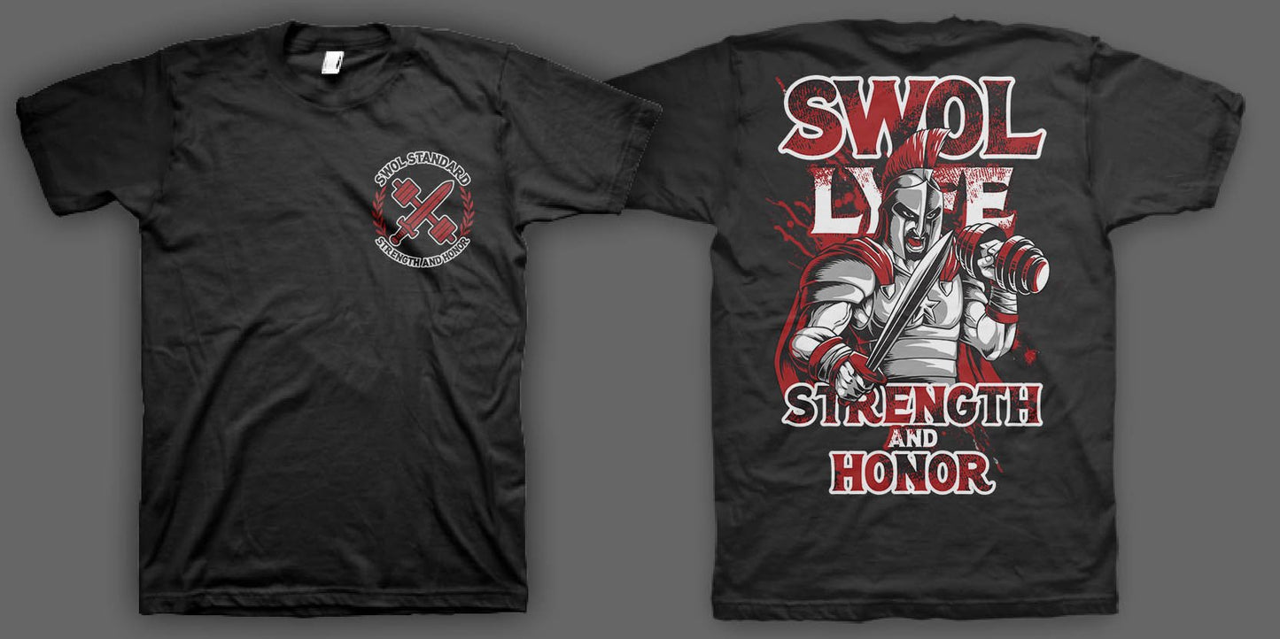 🛡️ Swol Standard: Strength and Honor Tee 🛡️
