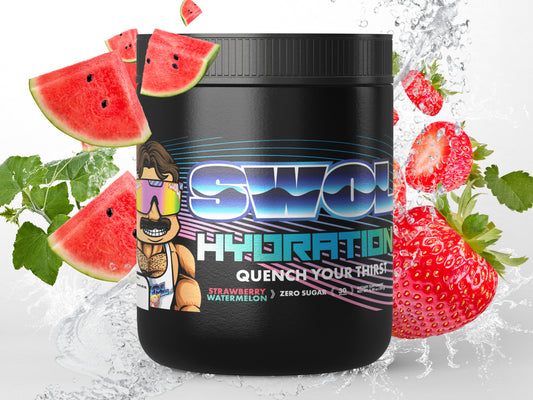 Introducing Swol Hydration Strawberry Watermelon: The Ultimate Refreshment