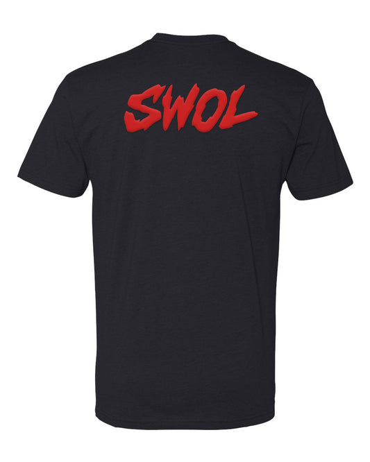 🩸 SWOL x Barbarian Limited Edition Tee – “Sin City Drip” 🩸