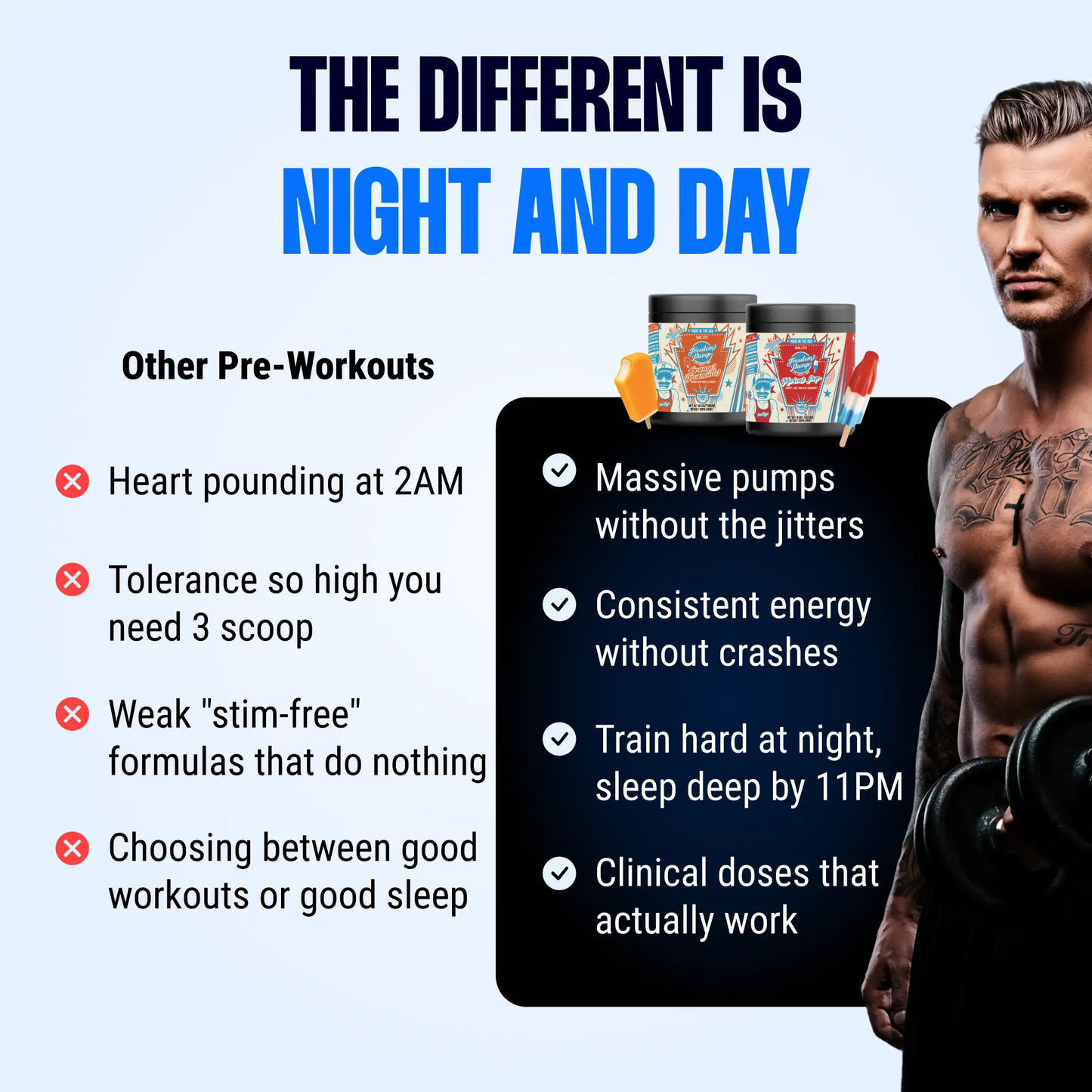 🗽 Freedom Pump – Non-Stim Pre-Workout 💥