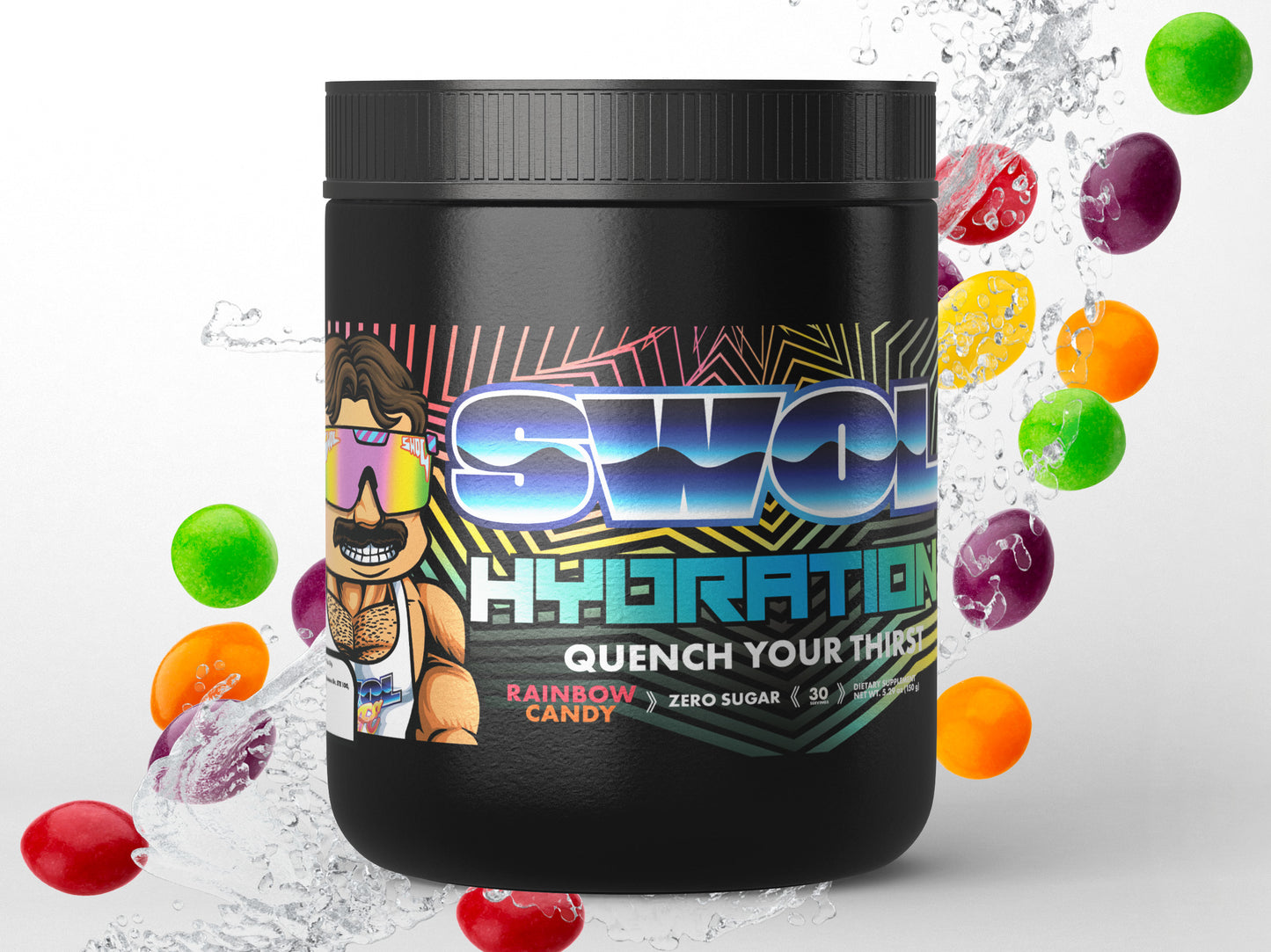 Swol Hydration | Rainbow Candy